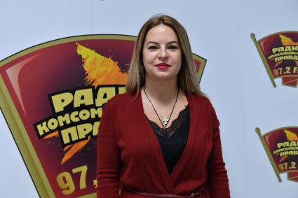 Москва. Генеральный директор Московского зоопарка Светлана Акулова на радио `Комсомольская правда`.