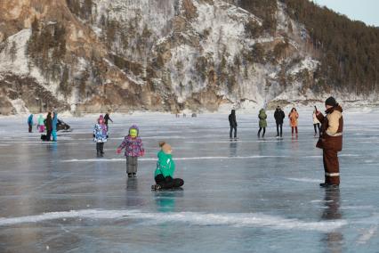 Красноярский край. Красноярское водохранилище.