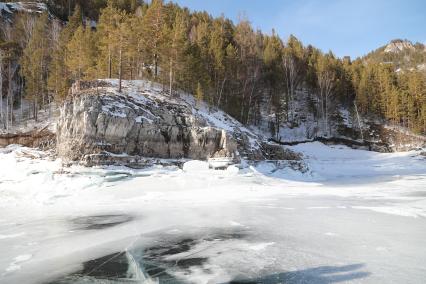 Красноярский край. Красноярское водохранилище.