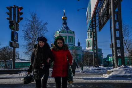 Казахстан, Семей (Семипалатинск). Вид на Воскресенский Собор.