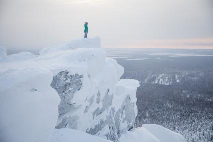 Пермь. Зимний лес в Пермском крае.