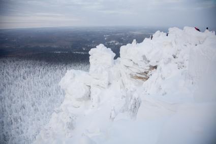 Пермь. Зимний лес в Пермском крае.