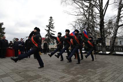 Ставрополь.  Во время акции `Дорога Памяти`, приуроченной к 74-й годовщине Победы в Великой Отечественной войне.