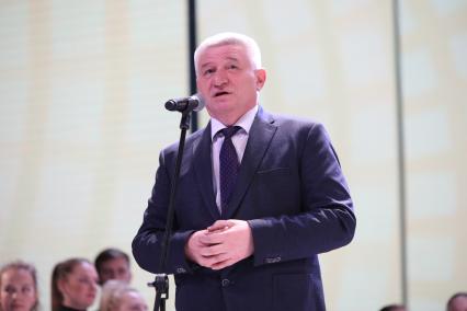 Ставрополь. Глава администрации города Ставрополя Андрей Джатдоев на фестивале `Студенческая весна Ставрополья - 2019`.