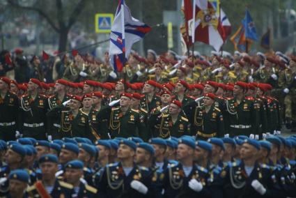 Екатеринбург. День Победы. Парад в честь 74-й годовщины победы в Великой Отечественной войны