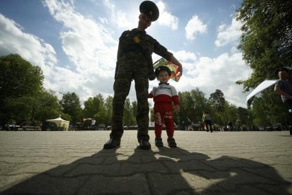 Екатеринбург. Празднование дня пограничника в ЦПКиО им. Маяковского