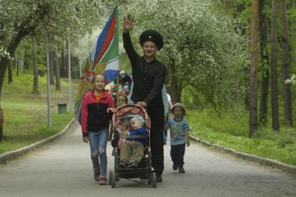 Екатеринбург. Празднование дня пограничника в ЦПКиО им. Маяковского