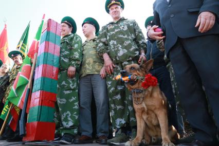 Барнаул. Во время празднования Дня пограничника.