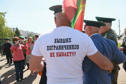 Барнаул. Во время празднования Дня пограничника.