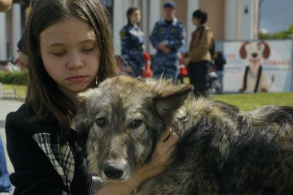 Екатеринбург. Семейный фестиваль \'ЛапкиFEST\' в рамках которого можно познакомиться с животными из приюта и при желании забрать их к себе домой