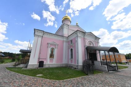 Московская область, Новофедоровское. Храм Святой Троицы на территории Троице-Одигитриевской Зосимовой пустыни.