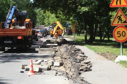 Диск 337. Замена бордюров в Москве