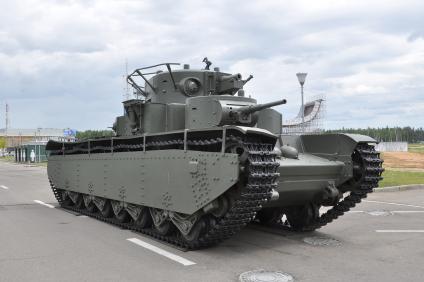 Московская область, Кубинка. В музее военной техники времен Второй Мировой Войны на международном военно-техническом форуме (МВТФ) `Армия-2019` в парке `Патриот`.