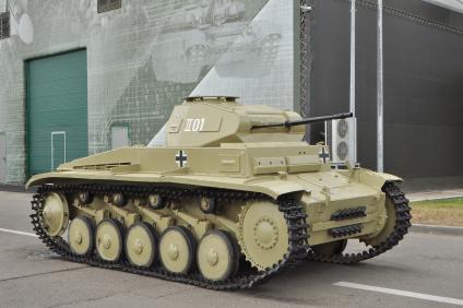 Московская область, Кубинка. В музее военной техники времен Второй Мировой Войны на международном военно-техническом форуме (МВТФ) `Армия-2019` в парке `Патриот`.