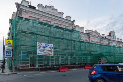 Астрахань. Одна из улиц города.