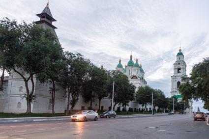 Астрахань. Вид на Астраханский Кремль.
