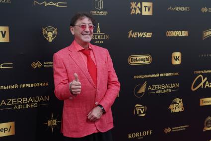 Азербайджан, Баку. Певец Григорий Лепс на музыкальном фестивале `Жара`.