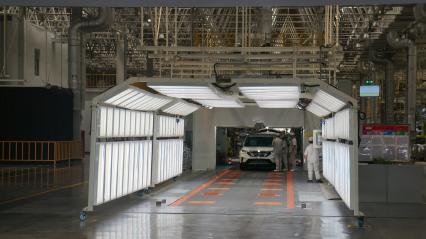 Китай, Урумчи. Автомобильный завод Trumpchi.