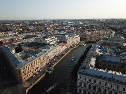 Санкт-Петербург. Вид на город.