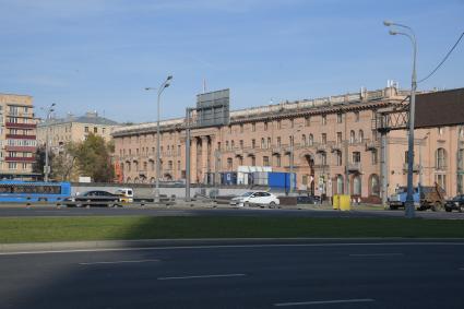 Москва. Вид на Ленинградский проспект.