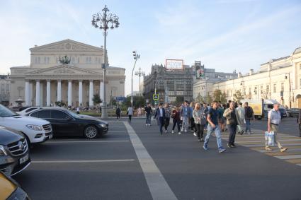 Москва. Вид на Большой театр.