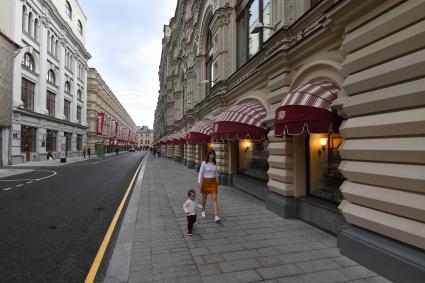 Москва. Вид на Ветошный переулок.