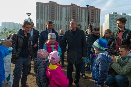 Санкт-Петербург. Губернатор   Санкт-Петербурга  Александр Беглов.