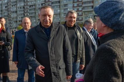 Санкт-Петербург. Губернатор   Санкт-Петербурга  Александр Беглов.