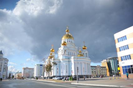 Саранск. Кафедральный собор святого праведного воина Феодора Ушакова.