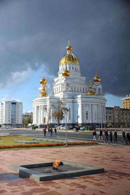 Саранск. Кафедральный собор святого праведного воина Феодора Ушакова.