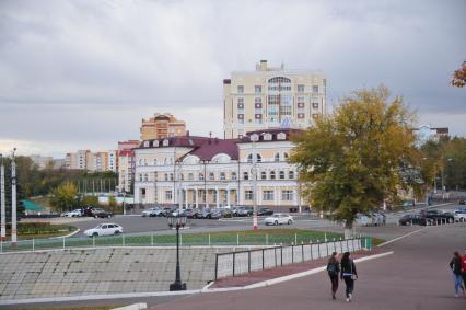 Саранск. На одной из улиц города.