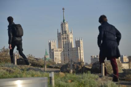 Москва. В парке Зарядье.