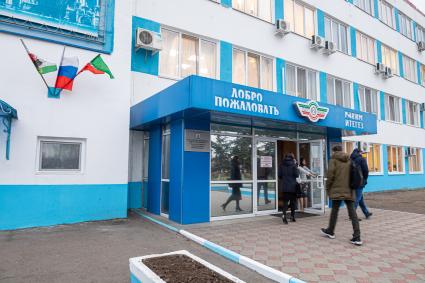 Казань. Проходная автотранспортного предприятия.