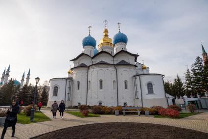 Казань.  Благовещенский собор Казанского Кремля.
