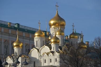 Москва. Вид на Московский Кремль.