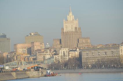 Москва. Вид здание МИД.