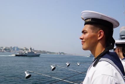 Севастополь. Военно-морской парад в Севастополе.