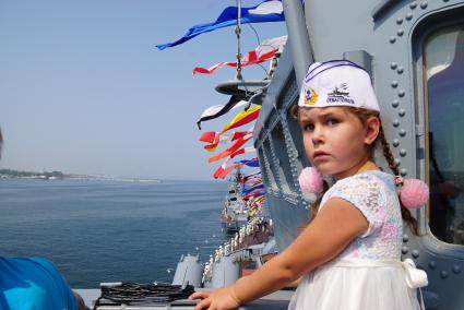 Севастополь. Военно-морской парад в Севастополе.