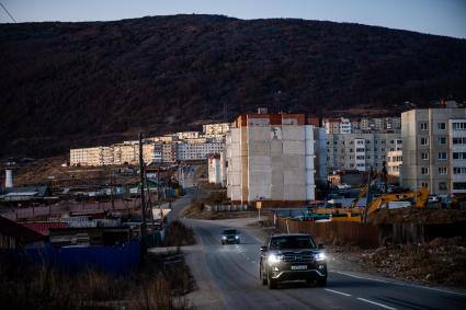 Магадан. Вид на город.