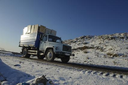 Свердловская область. Каменск-Уральский мусорный полигон для сбора и сортировки ТБО. Переход города на полный цикл обращения с твердыми коммунальными отходами в рамках национального проекта \'Экология\'