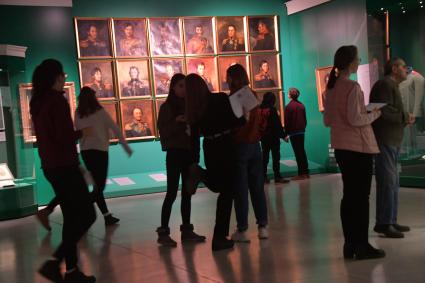 Москва. После длительного перерыва открылась обновленная Музей-панорама `Бородинская битва`.