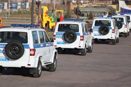 Ставрополь. Автопарк главного управления МВД России по Ставрополью пополнили 222 новых служебных автомобилей.