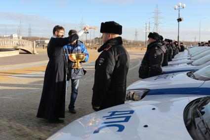 Ставрополь.  Автопарк главного управления МВД России по Ставрополью пополнили 222 новых служебных автомобилей.