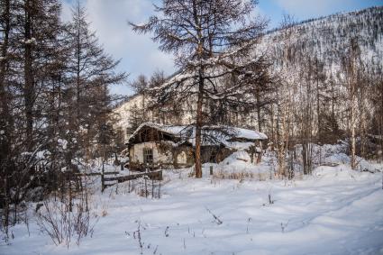 Магаданская область. Заброшенный поселок Мелькоба.