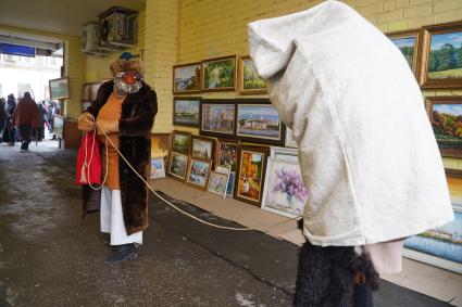 Самара.  Участники святочных колядок.