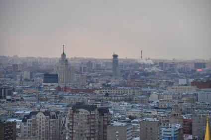 Москва. Вид на город.