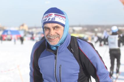 Иркутск. Участник всероссийской массовой лыжной гонки `Лыжня России`.