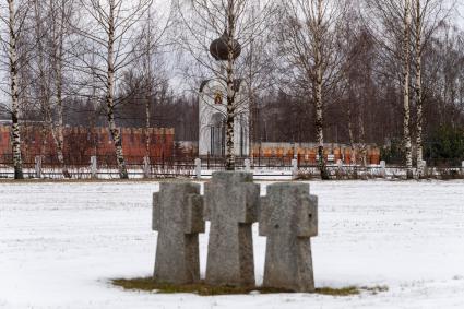 Ржев. Мемориальный комплекс `Парк мира`.