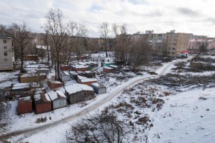 Ржев.  Вид на город.