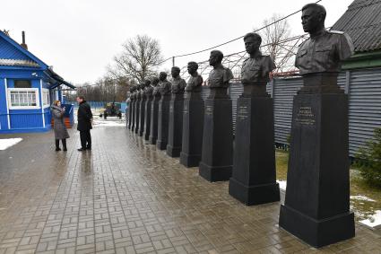 Ржевская область. Хорошово. На территории дома, где остананавливался Сталин создан филиал Музея Победы Великой Отечественной войны.